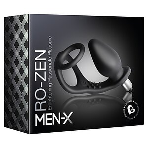 Anal Plug Vibrator cu Inel Ro-Zen Negru Thumb 6