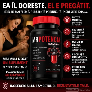 Capsule Erecție MrPotencia Max Power 60capsule Thumb 2
