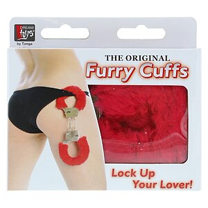 Cătușe Metal With Plush Red Roșu Thumb 1