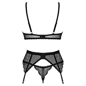 Set 3 Piese Obsessive Chemeris Negru XL-2XL Thumb 3