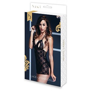 Chemise Baci Cu Model Floral Negru S-L Thumb 2