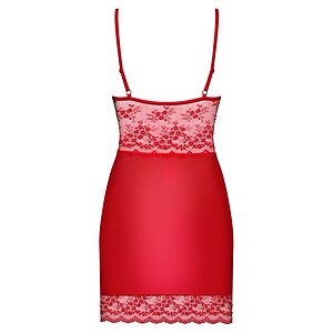 Chemise Obsessive Lovica Rosu S-M Thumb 3