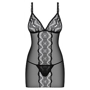 Chemise Obsessive Lucita Negru L-XL Thumb 2