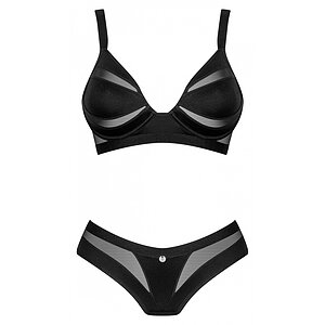 Set Obsessive Chic Amoria Negru XL-2XL Thumb 2