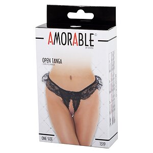 Chilot Amorable Open Daniella Negru S-L Thumb 4