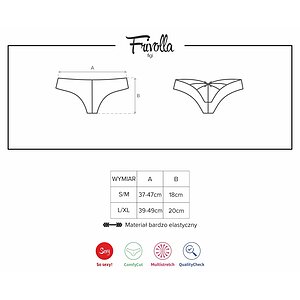 Chilot Obsessive Frivolla Negru S-M Thumb 4