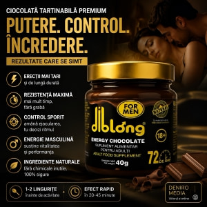Ciocolată Tartinabilă Premium Pentru Potență, Erecție și Ejaculare Precoce Thumb 2
