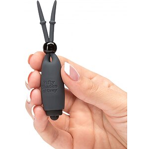 Cleme Sfârcuri Sweet Love Vibrating Negru Thumb 6