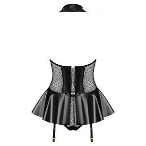 Corset Obsessive 859-COR Negru S-M Thumb 4