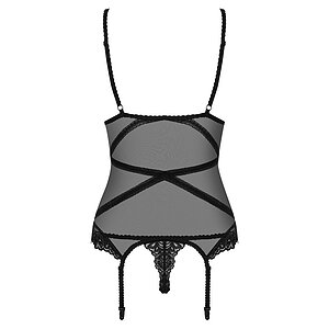 Corset Obsessive Bondea Negru L-XL Thumb 3