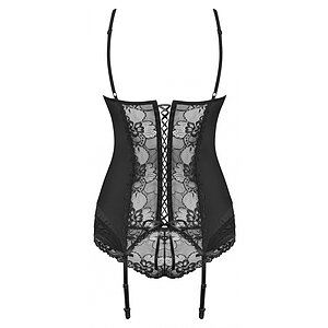 Corset Obsessive Heartina Negru S-M Thumb 3