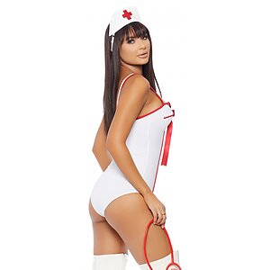 Costum Forplay In Perfect Health Alb L-XL Thumb 1