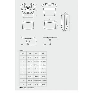 Costum Obsessive Studenta Mov L-XL Thumb 4