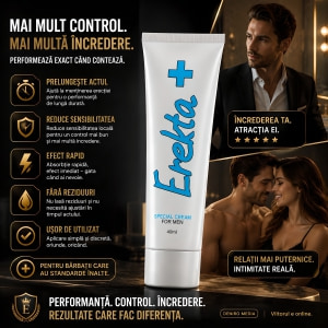 Cremă Ejaculare Precoce Erekta Plus 40ml Thumb 4