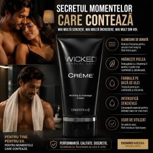 Cremă Pentru Joacă Solo Wicked For Men 120ml Thumb 1