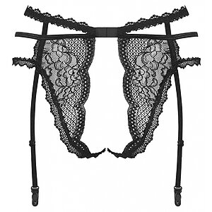 Portjartier Obsessive Pearlove Negru 2XL Thumb 3