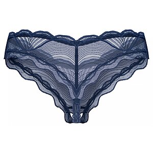 Crotchless Thong Obsessive Nightly Albastru XL-2XL Thumb 2