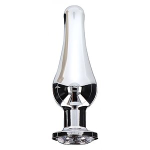 Dop Anal Diamond Bijou Small Argintiu Thumb 2