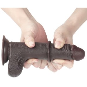 Dildo 17.5cm Sliding Skin Dual Layer Maro Thumb 12