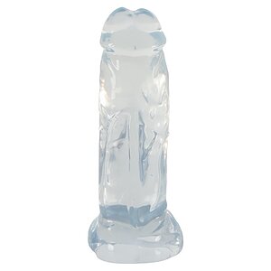 Dildo Crystal Clear Big Transparent Thumb 1