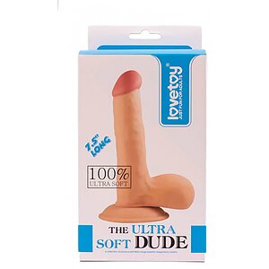 Dildo cu Ventuză The Ultra Soft Dude 3 Thumb 3