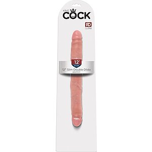 Dildo Dublu King Penis 31cm Slim Thumb 1