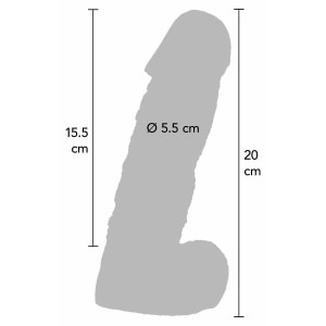 Dildo Prince Charming 20cm Thumb 1