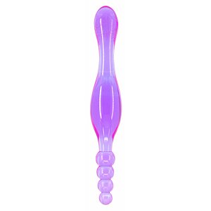 Dildo Smoothy Prober Clear Lavender 20cm Mov