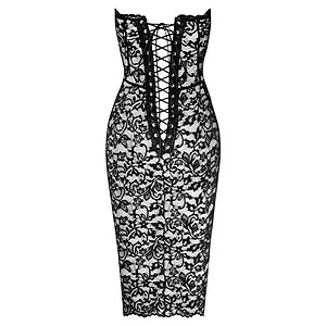 Rochie Noir Handmade Brenda Negru M Thumb 3