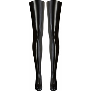 Dresuri LateX Celeste Negru XS Thumb 3