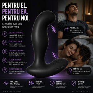 Electro Stim Prostate Vibe Negru Thumb 3