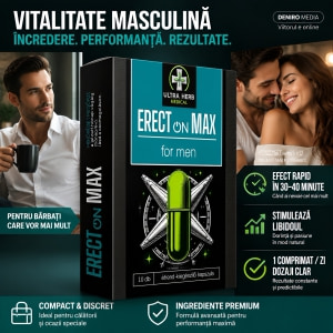 ErectOn Max 10 Comprimate Pentru Vitalitate Thumb 3