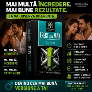 ErectOn Max 10 Comprimate Pentru Vitalitate Thumb 1