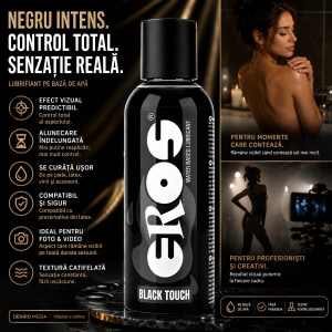 Eros Black Touch 150 ml — Gel Lubrifiant Negru Intens Thumb 2