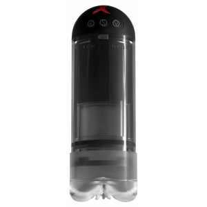 Extender Vibrating Penis Pump Transparent Thumb 3
