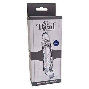 Prelungitor Penis De Marime Medie Transparent Thumb 1