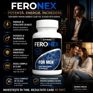 Feronex Capsule Potență Masculină și Energie Zilnică 60buc Thumb 1