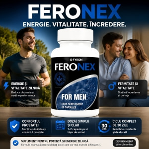 Feronex Capsule Potență Masculină și Energie Zilnică 60buc Thumb 5