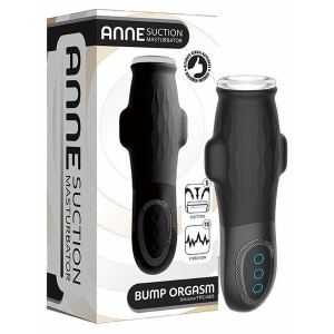Gargantua Auto Reîncărcabil 5+10 – Masturbator cu Aspirație Negru Thumb 7