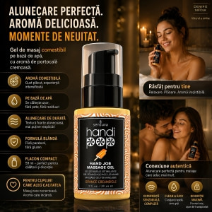 Gel Comestibil Sensuva HandiPop Portocale Cremă 59ml Thumb 2