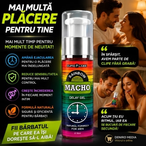 Gel Întârziere Ejaculare Rainbow Macho 50ml Thumb 2