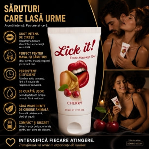 Gel Lick it! Cherry 50 ml Thumb 2