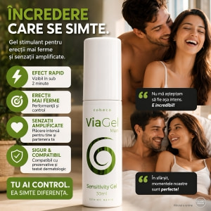 Gel Stimulator ViaGel Pentru Bărbați 30 ml Thumb 2
