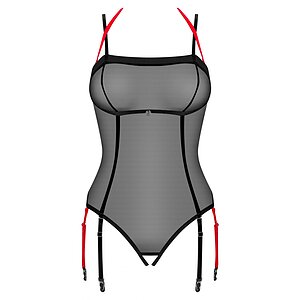 Body Obsessive Glandez Decupat Negru XS-S Thumb 2