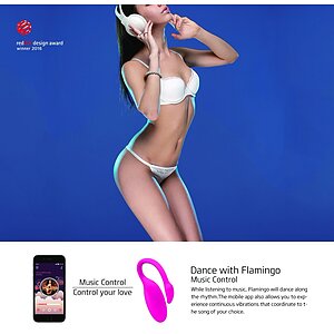 Vibrator Flamingo Magic Motion Roz Thumb 4