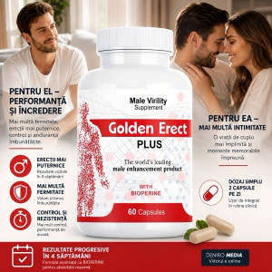 Golden Erect 60 Capsule Pentru Erecție și Volum Masculin 60buc Thumb 3