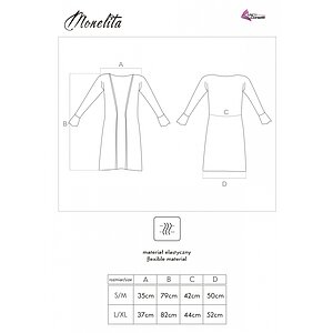 Halat LivCo Monelita Negru S-M Thumb 2