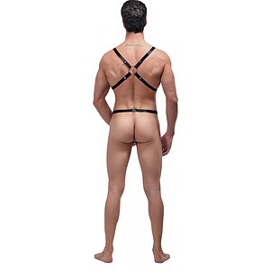 Harness Male Power Rip Off Negru S-L Thumb 1