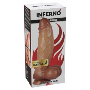 Hidden Desire - Dildo Realist Din silicon 22 cm, Discret Thumb 7