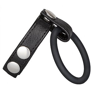 Inel Erecție Ball Spreader Negru Thumb 1